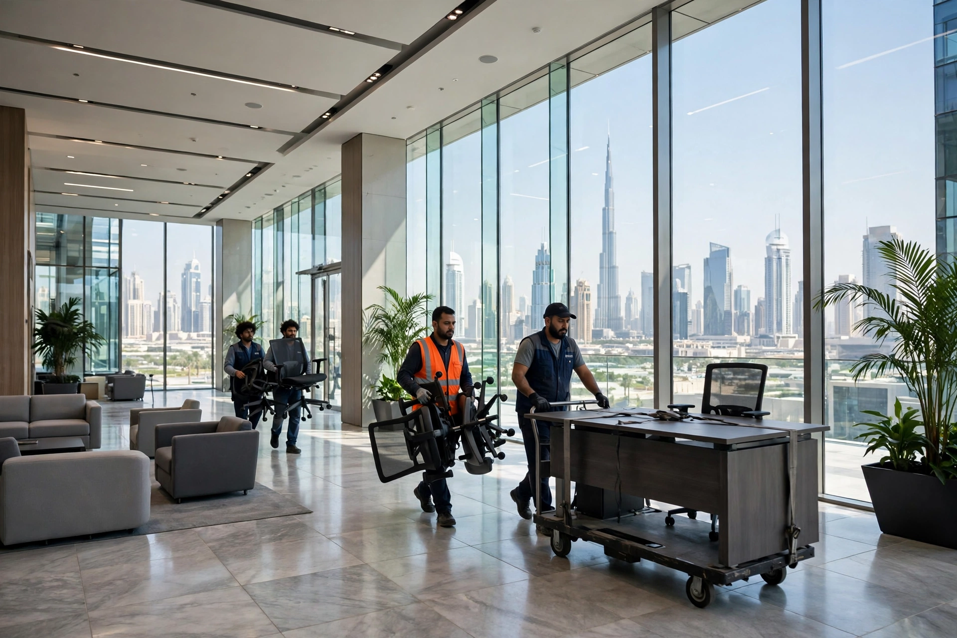 Office move experts in Dubai