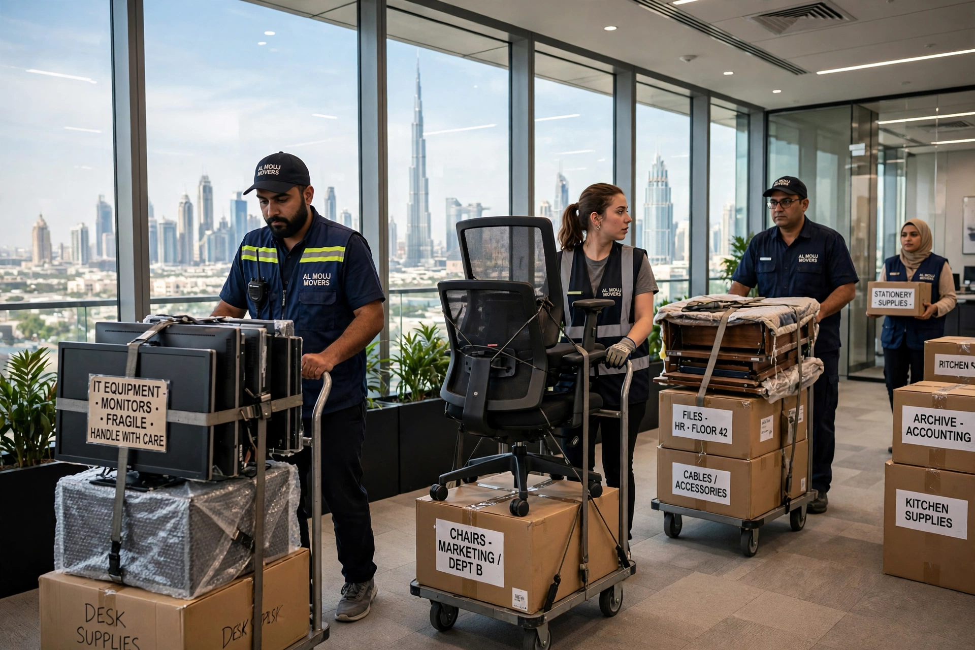 Office Moving in Dubai